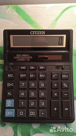 Калькулятор Citizen SDC-888II