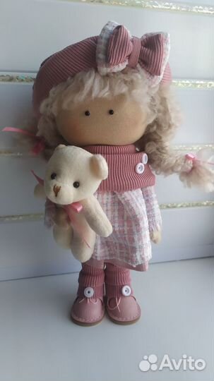 Текстильная интерьерная кукла