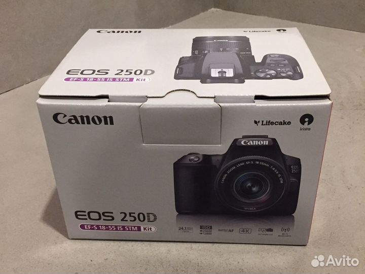 Canon EOS 250D Kit 18-55 IS STM Black/Silver Новый