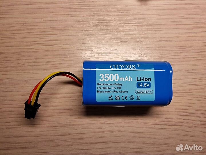 Аккумуляторы для робота пылесоса xiaomi