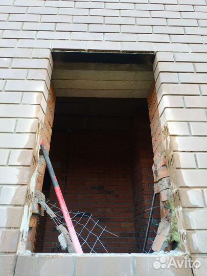 Демонтаж алмазная резка вывоз мусора подъем