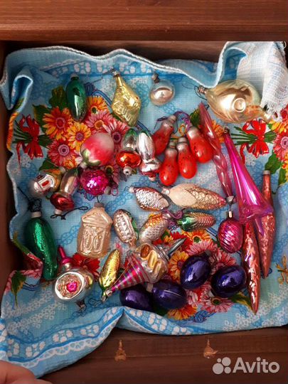 Елочные игрушки СССР