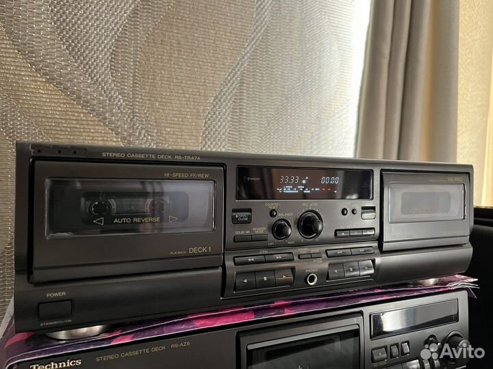 Дека кассетная Technics RS - TR 474