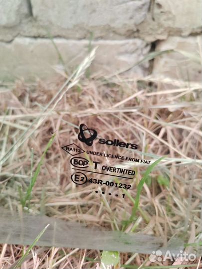 Стекло задней правой двери Fiat Albea