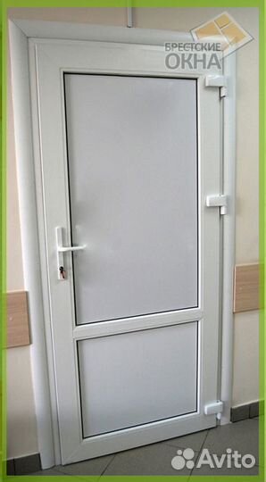 Дверь входная пластиковая и алюминиевые