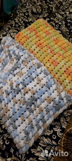 Плед детский плюшевый