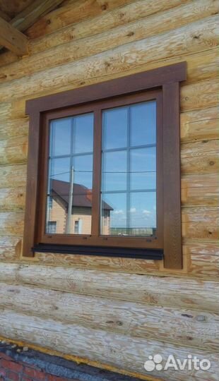 Пластиковые окна с ламинацией