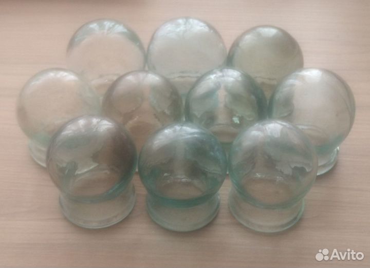 Банки медицинские стеклянные вакуумные