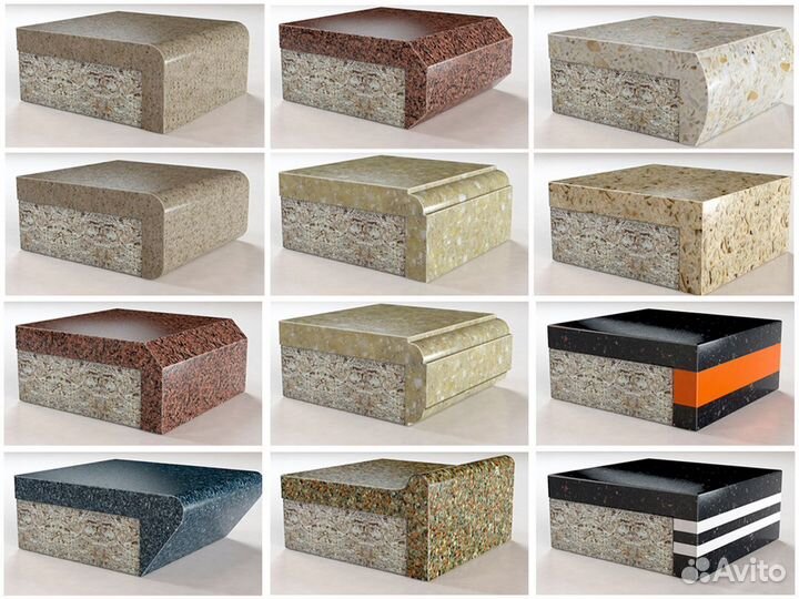 Барная стойка для кухни, из камня