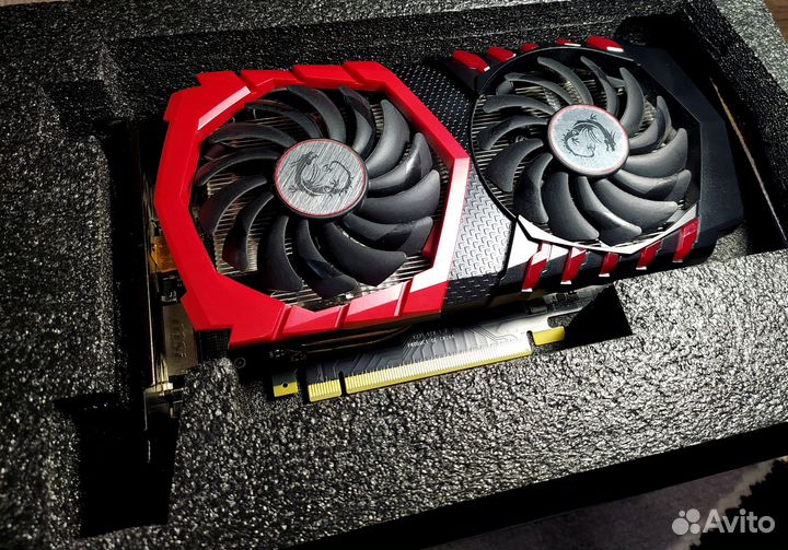 Видеокарта gtx 1050 ti 4gb msi