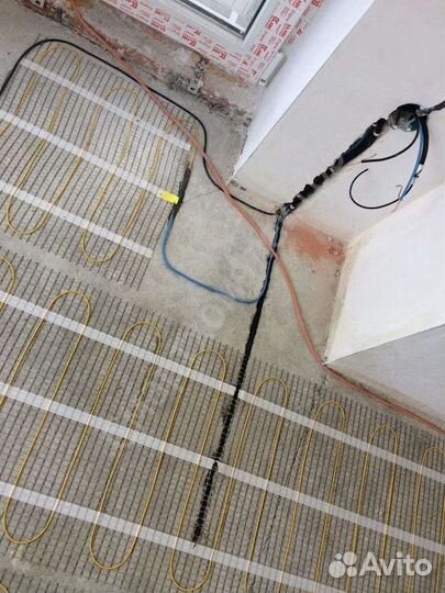Монтаж/Ремонт электрического тёплого пола