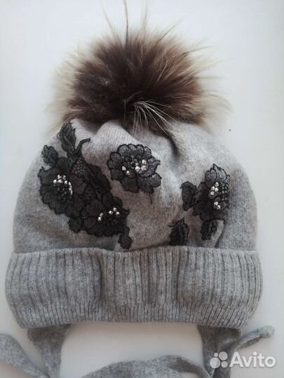 Зимняя шапка р. 52-54