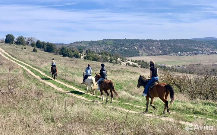 Конный тур по Крыму на 2 дня. Прогулки, экскурсии