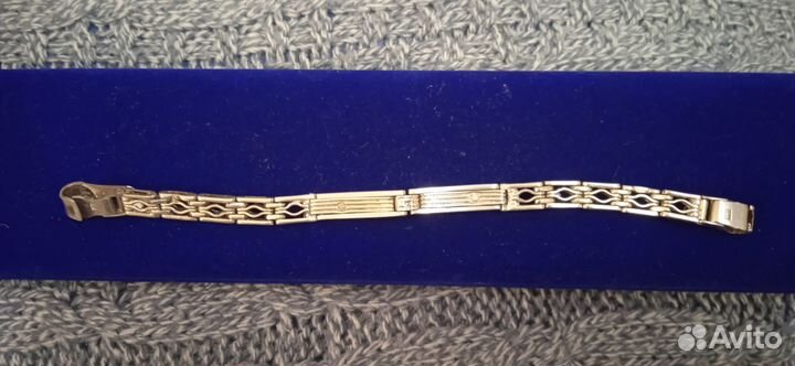 Серебряный браслет для часов СССР