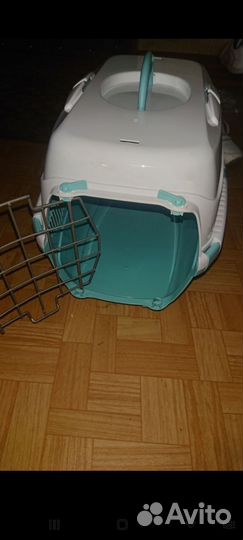 Переноска для кошек пластиковая