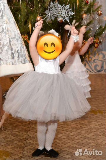 Платье пышное для девочки