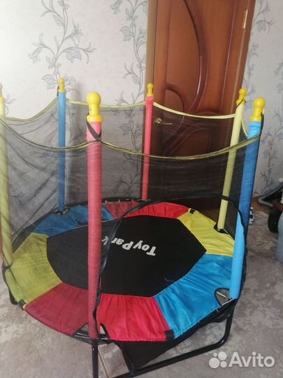 Батут с сеткой бу