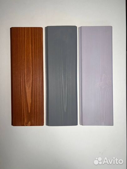 Имитация бруса из Ели крашенная 20х176х6 Ар: 107