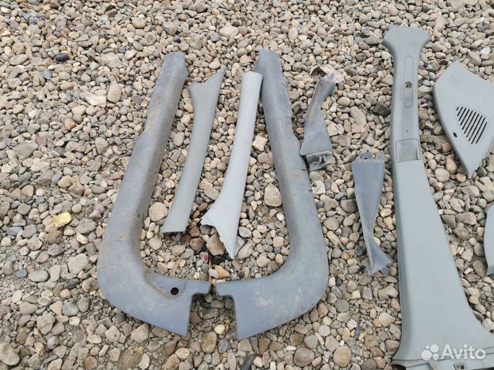 Пластиковые накладки салона Renault Symbol Clio