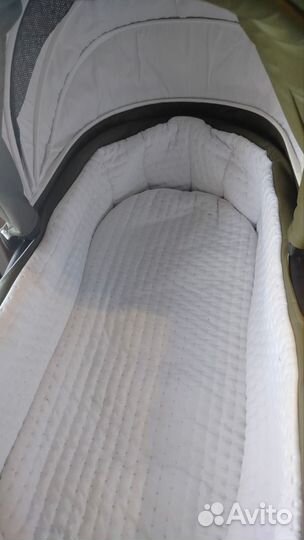 Коляска 2 в 1 эко кожа