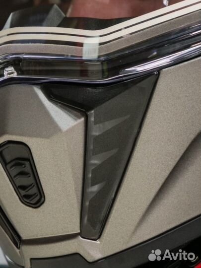 Шлем модуляр снегоходный с электроподогревом визор