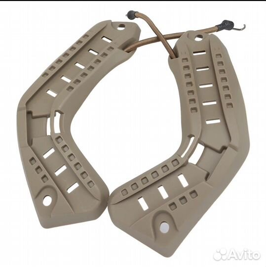 Рельсы для шлема цвет тан