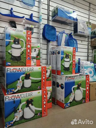 Песчаный фильтр-насос для бассейна