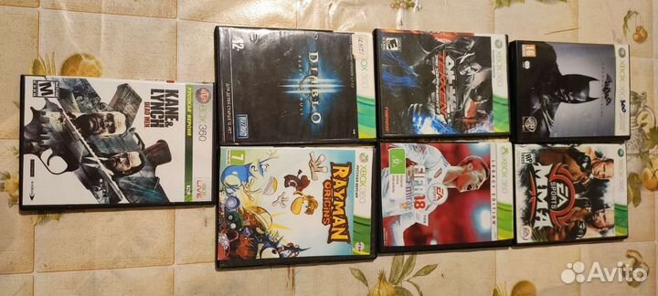 Xbox 360 прошитый L.T 3.0, Kinect,2 дж., диски