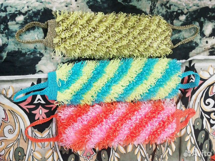 Мочалка ручной работы