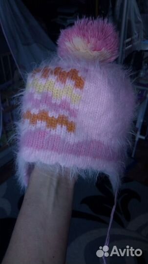 Шапка детская зимняя