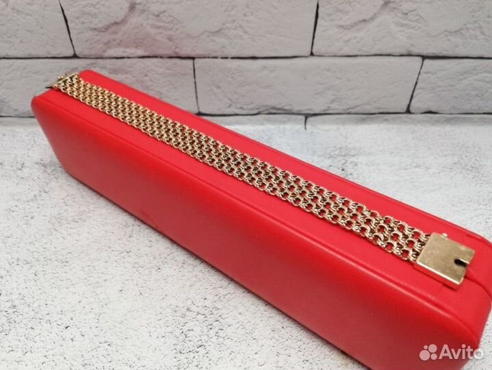 Золотой браслет 585 пробы, массой 28.3 грамма. Дли