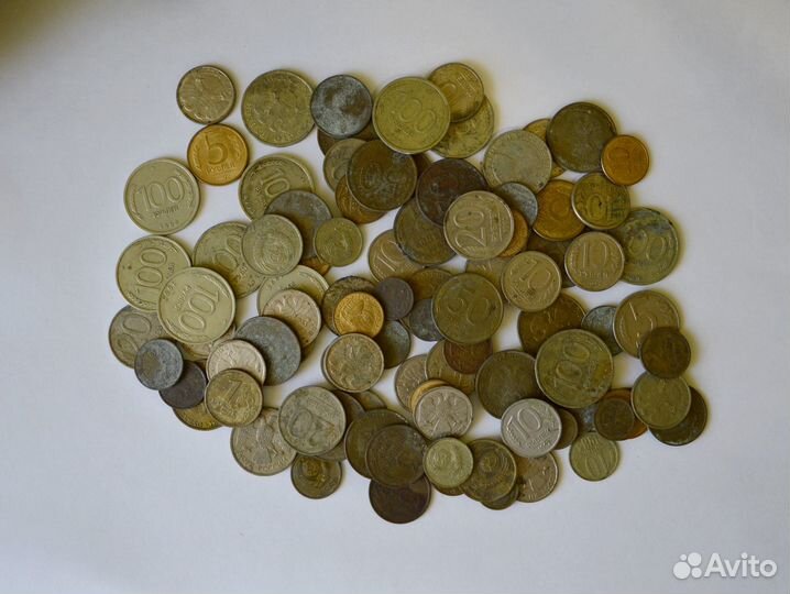 Монеты СССР, России 400 шт