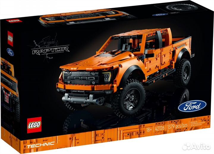 Новый Lego Technic 42126 Ford Raptor F-150