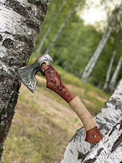 Топоры ручной работы из стали 9xs