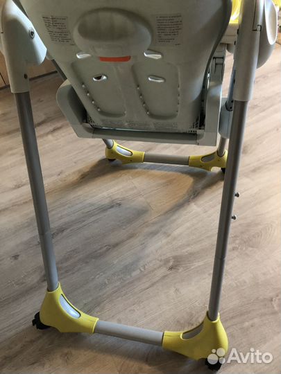 Детский стульчик для кормления chicco polly