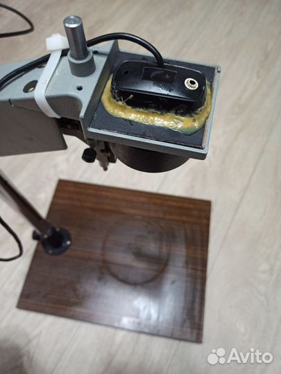 Микроскоп из фотоувеличителя для пайки