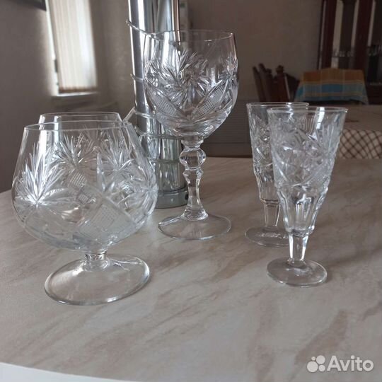 Хрустальная посуда СССР