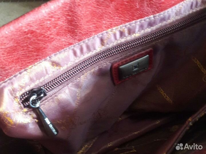 Сумка женская натуральная кожа италия