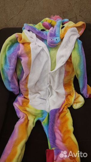Кигуруми единорог размер 152-158