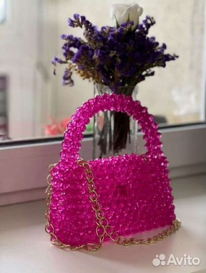 Сумка из бусин