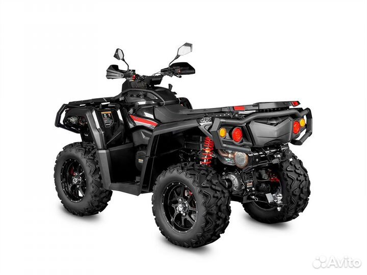 Квадроцикл Aodes Pathcross ATV650S EPS черный Витр