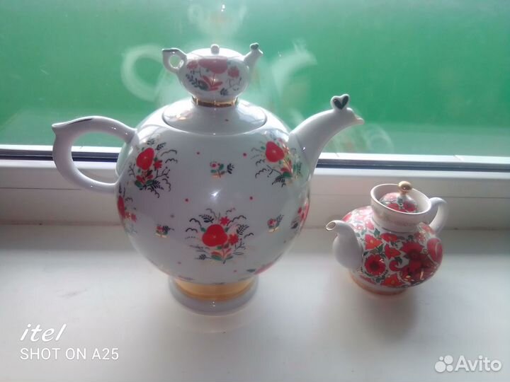 Фарфоровые чайники лфз редкие