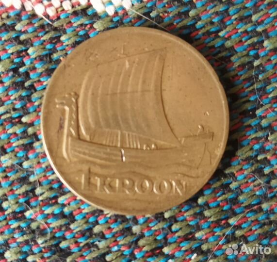 1 крона Эстония 1934