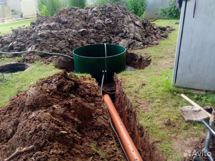 Септик эко Тополь 8 переливной