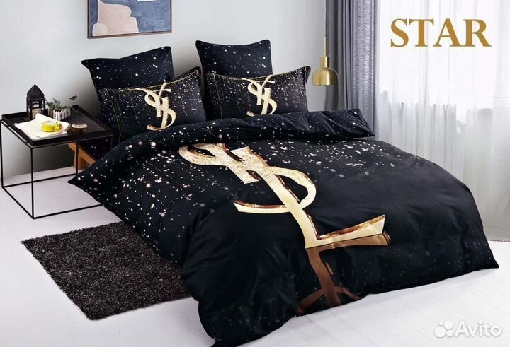 Постельное белье евро Турция