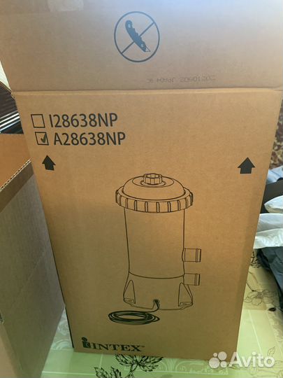 Насос с фильтром А28638NP intex