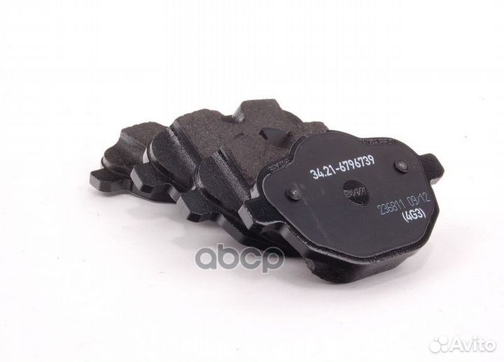 Рем.к-т торм.накладок. безасбестовых;BMW 342167