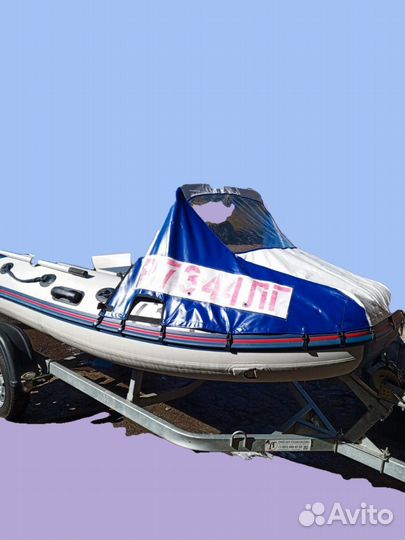 Моторная лодка Yamaran с мотором и прицепом