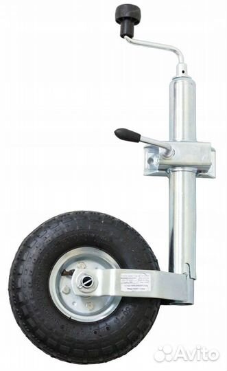 Широкое опорно-подкатное колесо для прицепа