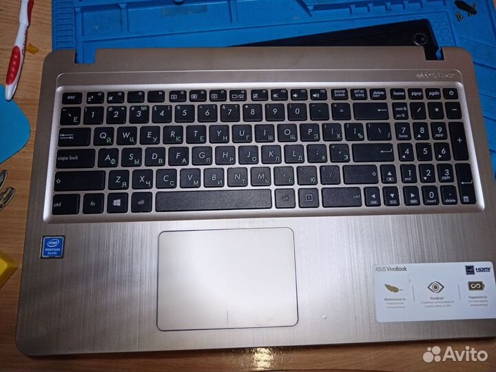 Топкейс Asus D540MA и запчасти